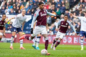 Preston North End v Aston Villa - Emirates FA Cup Quarter Final