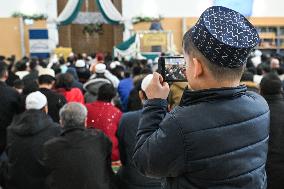 Muslims Gather For Eid Al-Fitr Prayers In Edmonton