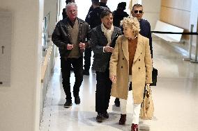 Marine Le Pen and Rn Partys Trial Verdict - Paris