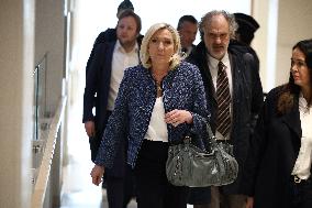 Marine Le Pen and Rn Partys Trial Verdict - Paris