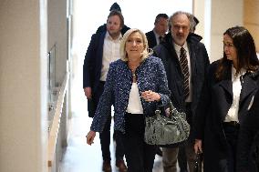 Marine Le Pen and Rn Partys Trial Verdict - Paris