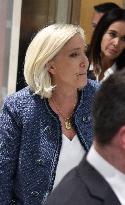 Marine Le Pen and Rn Partys Trial Verdict - Paris