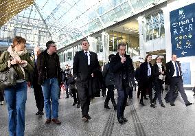 Reopening Of The Paris-Milan TGV Line in Paris