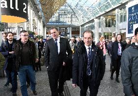 Reopening Of The Paris-Milan TGV Line in Paris