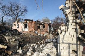 Russian drone attack on residential area in Dnipro