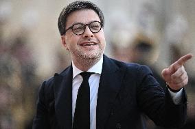 State Dinner In Honor Of King And Queen Of Denmark - Paris