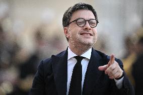 State Dinner In Honor Of King And Queen Of Denmark - Paris