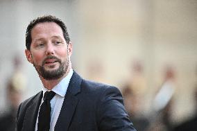 State Dinner In Honor Of King And Queen Of Denmark - Paris