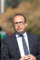 Marie Barsacq Visit To Nice