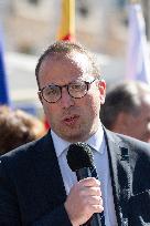 Marie Barsacq Visit To Nice