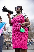 Transgender Day Of Visibility March And Rally For Trans Youth In Greenwich Village