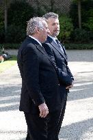 King Of Denmark Received By Francois Bayrou - Paris