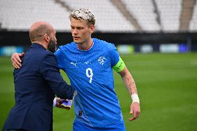 Kosovo v Iceland - UEFA Nations League, Play-offs, 1st Leg