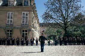 King Frederik X of Denmark At The French Senat - Paris AJ