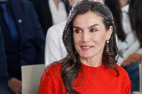 Queen Letizia Visit To CIMCYC - Granada