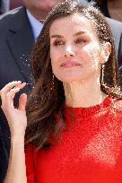 Queen Letizia Visit To CIMCYC - Granada