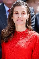 Queen Letizia Visit To CIMCYC - Granada