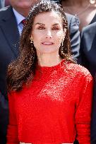 Queen Letizia Visit To CIMCYC - Granada