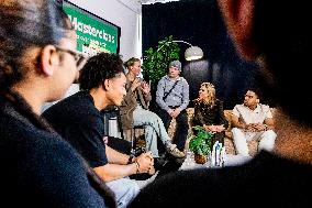 Queen Maxima Visits Youth Organization Quardin - Rotterdam