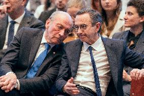 Bruno Retailleau meeting for the presidency of the Les Republicans group - Paris AJ