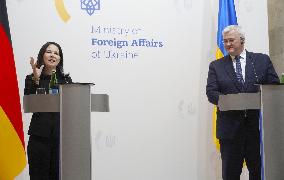 German and Ukrainian foreign ministers