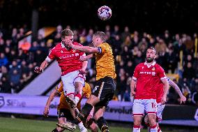Cambridge United v Wrexham - Sky Bet League 1