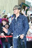 Japanese Actor Takuya Kimura Arrives at Taipei