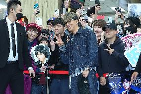 Japanese Actor Takuya Kimura Arrives at Taipei