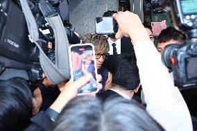 Japanese Actor Takuya Kimura Arrives at Taipei