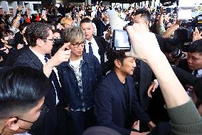 Japanese Actor Takuya Kimura Arrives at Taipei