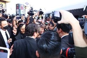 Japanese Actor Takuya Kimura Arrives at Taipei