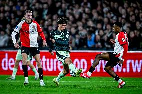 SC Feyenoord Rotterdam v FC Groningen - Dutch Eredivisie