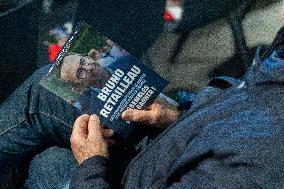 Bruno Retailleau LR Presidential Candidate in Meaux