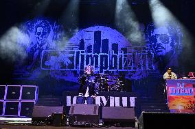Fred Durst and Limp Bizkit at Accor Arena in Paris