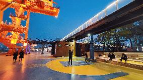 Xuhui Binjiang NBA Basketball Arena in Shanghai