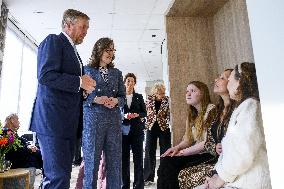 King Willem-Alexander Visits Hospice and Hospital - Netherlands