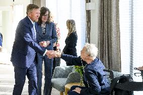 King Willem-Alexander Visits Hospice and Hospital - Netherlands