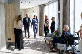 King Willem-Alexander Visits Hospice and Hospital - Netherlands