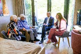 King Willem-Alexander Visits Hospice and Hospital - Netherlands