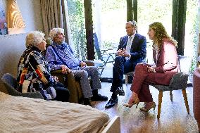 King Willem-Alexander Visits Hospice and Hospital - Netherlands