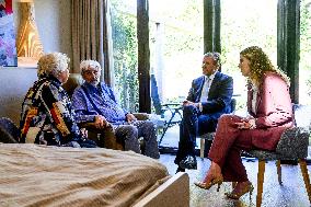 King Willem-Alexander Visits Hospice and Hospital - Netherlands