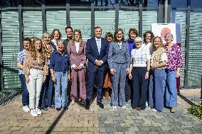King Willem-Alexander Visits Hospice and Hospital - Netherlands