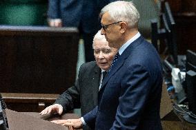 32nd Sitting Of The Sejm (polish Parliament)