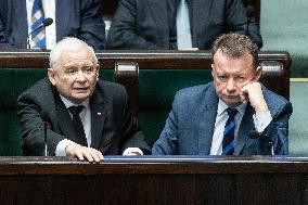 32nd Sitting Of The Sejm (polish Parliament)