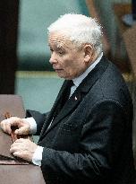 32nd Sitting Of The Sejm (polish Parliament)