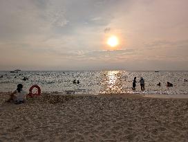 Sunset On The Vietnamese Island Of Phu Quoc