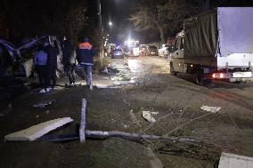 Four Killed, 35 Injured In Russian Drone Strikes On Kharkiv