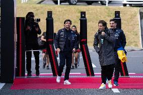 Formula 1 Japanese Grand Prix - GP Free Practice 1 and 2 Arrivals - Suzuka