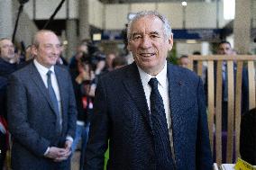 Francois Bayrou visits the Hauts-de-Seine Departmental Administrative Centre - Nanterre