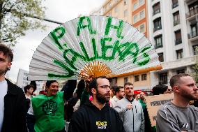 Demonstration For The Right To Decent Housing - Madrid